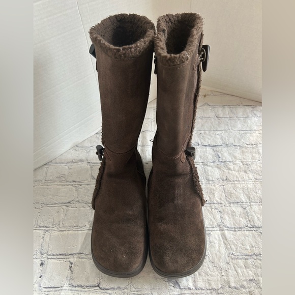 ROCKETDOG CHOCOLATE BROWN SUEDE ZIP UP BOOTS WOMEN’S SIZE 8 BOHEMIAN STYLE - Picture 2 of 12